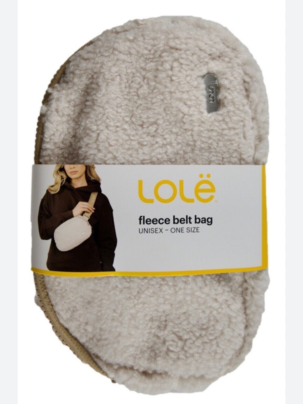 Lole Tan Fleece Belt Bag - Picture 4 of 10